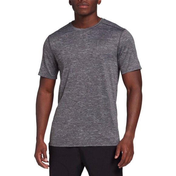 DSG Mens‎ Size M Pure Black White Wicking Static Texture Performance T-Shirt - Picture 1 of 5
